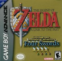 Zelda Link to the Past GameBoy Advance US box art